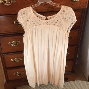 Merona creme dress.